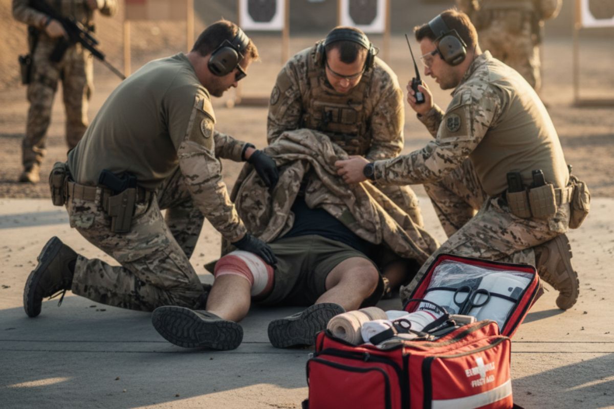 apteczka taktyczna ifak zestaw elementów wyposażenia szpej outdoor