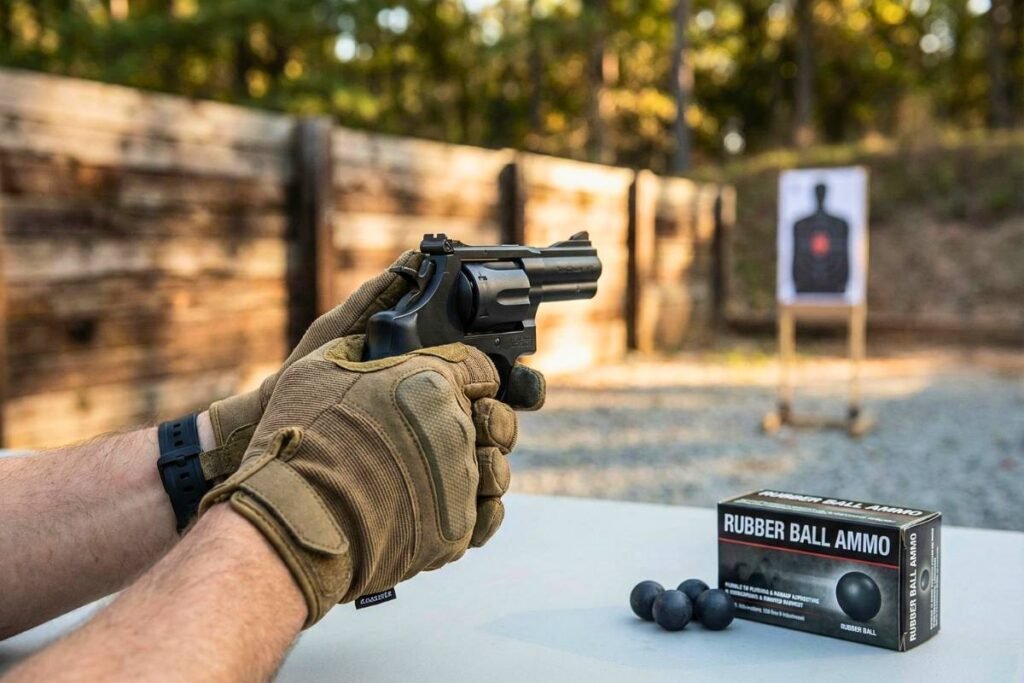 Broń na kule gumowe bez zezwolenia