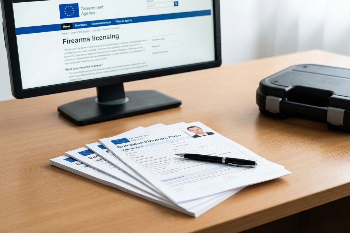 Europejska Karta Broni Palnej EKB w praktyce przewóz i wniosek o wydanie