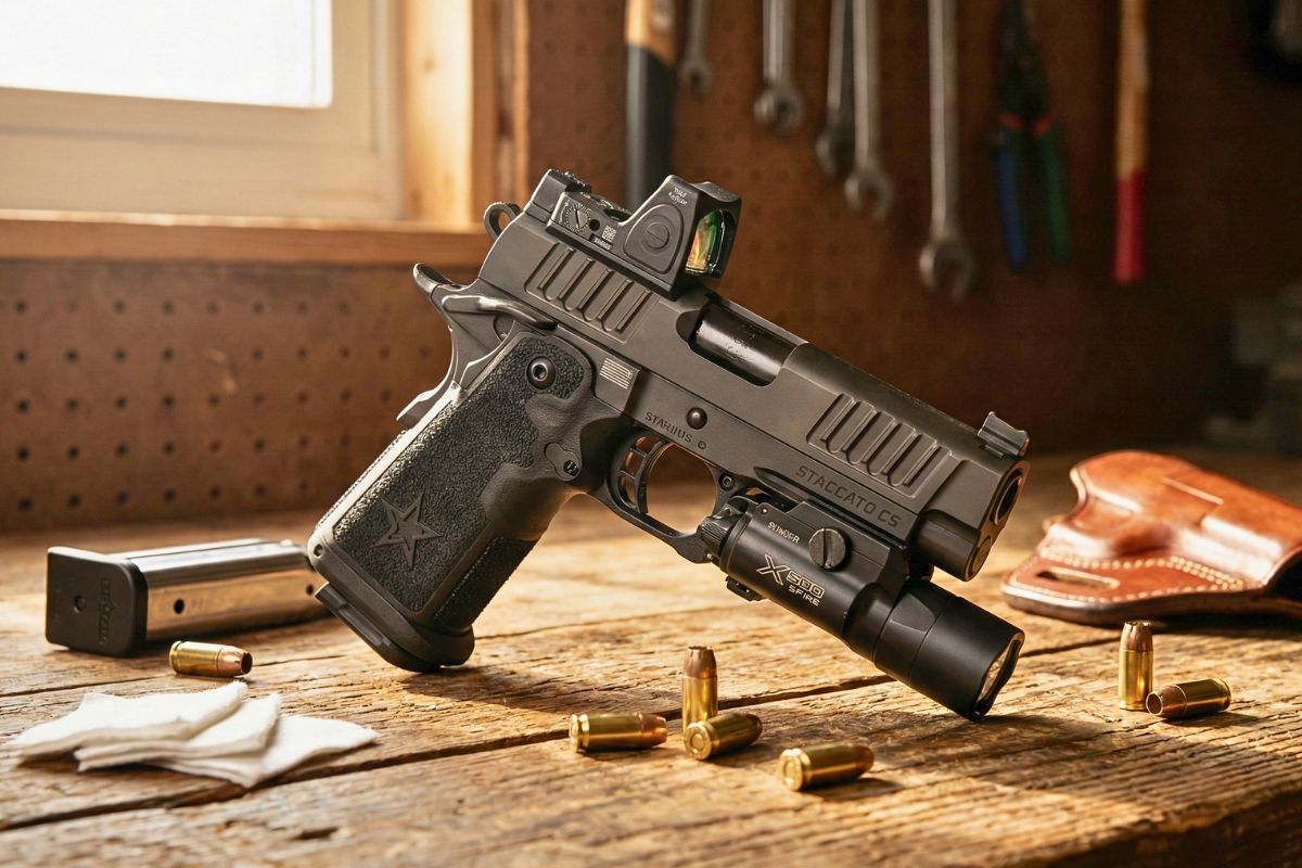 Staccato CS recenzja kompaktowego pistoletu do skrytego noszenia