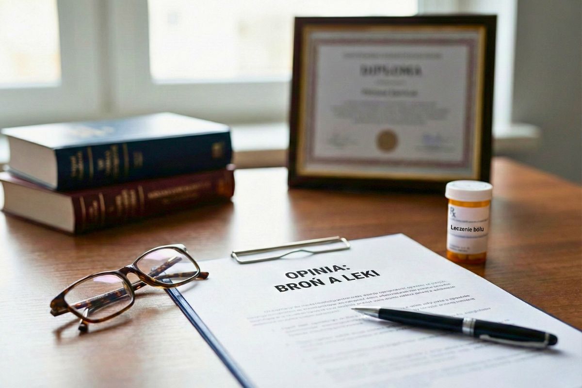 Połączenie leczenia psychiatrycznego a pozwolenie na broń w Polsce