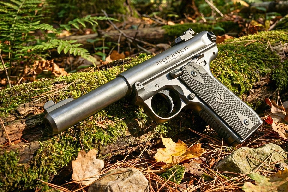 Ruger Mark IV pistolet sportowy w szczegółowym przewodniku technicznym