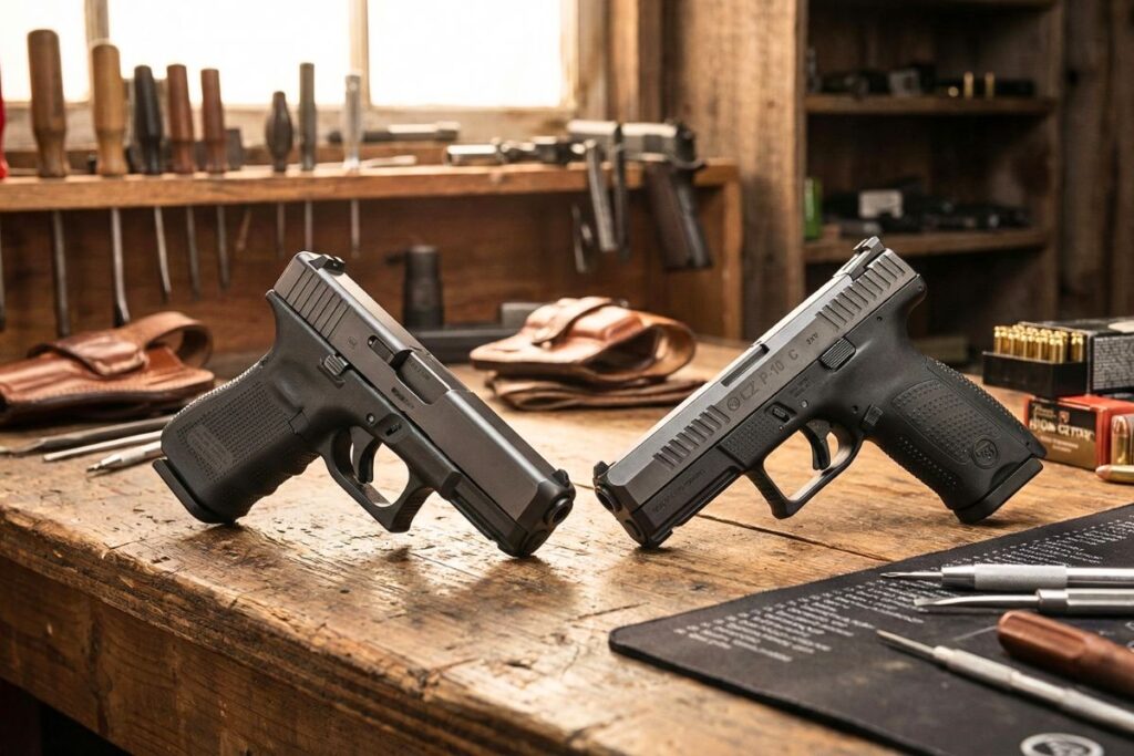 Glock 19 vs CZ P-10 C