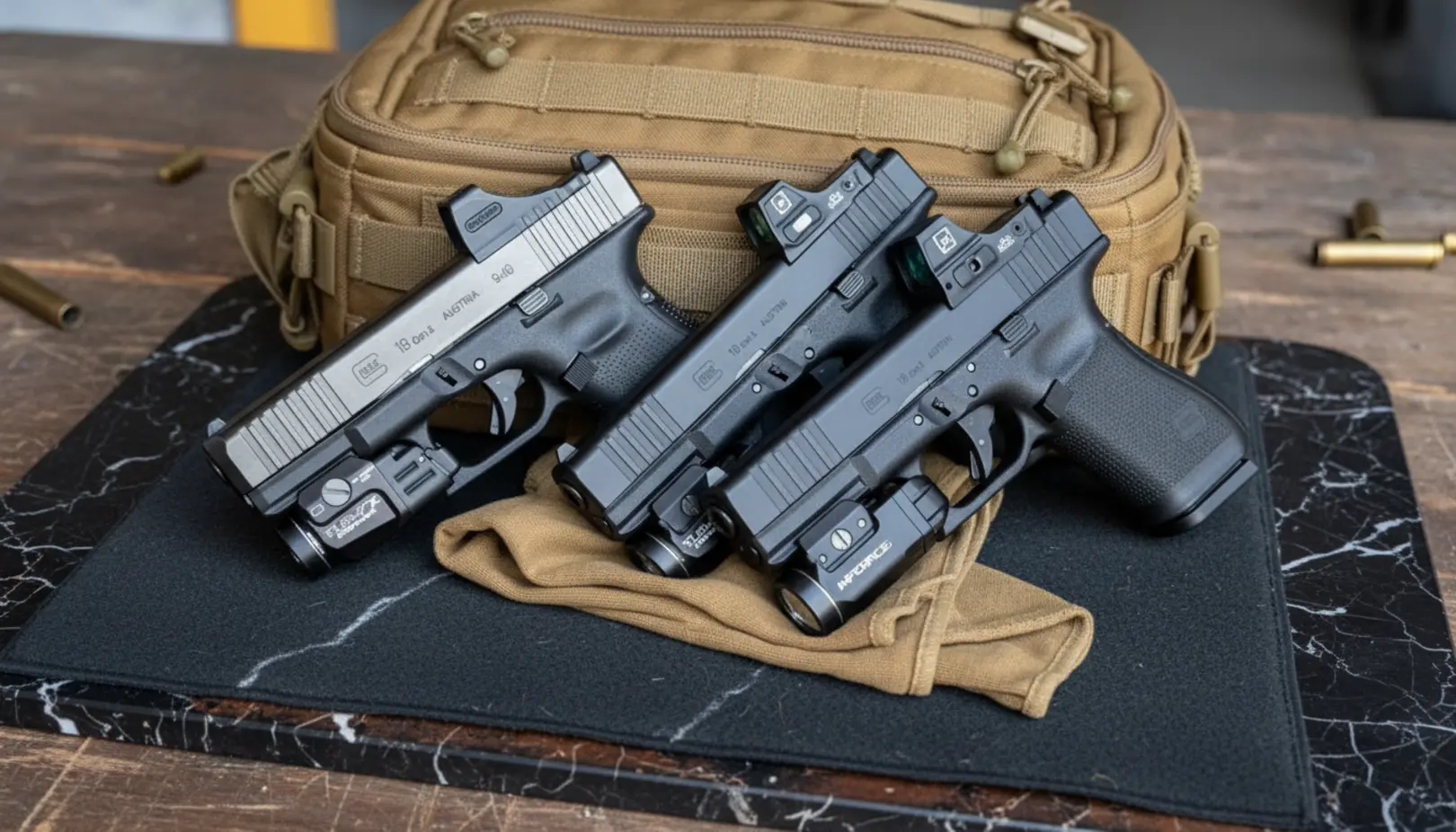 Porównanie Glock 19 Gen5 i Springfield Echelon do skrytego noszenia