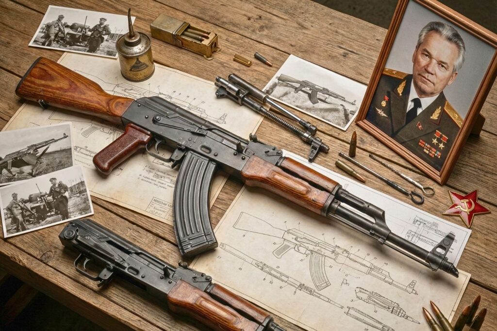 Poznaj historię i rozwój AK-47, najpopularniejszego karabinka świata.