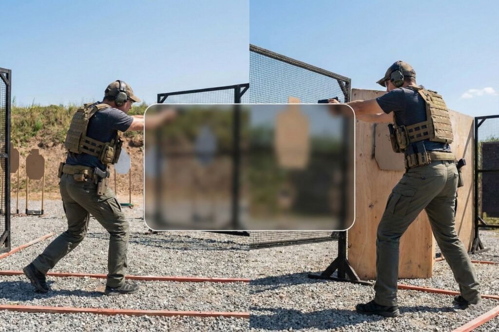 Poznaj kluczowe różnice między IPSC a IDPA. Strzelectwo dynamiczne