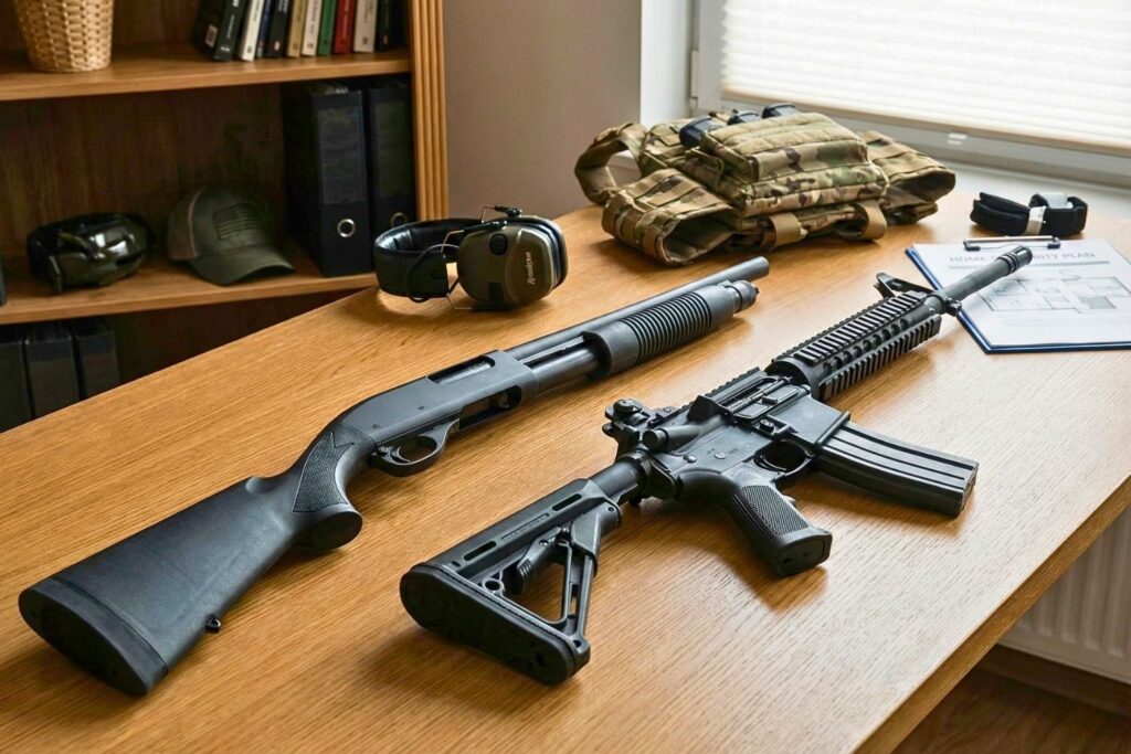 Strzelba czy karabin do obrony domu