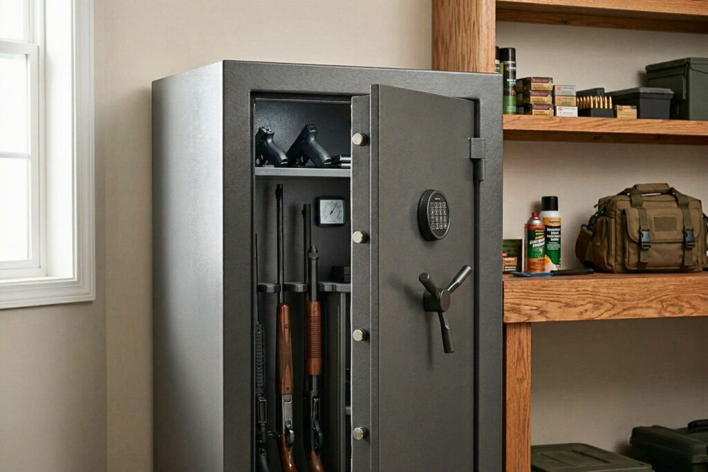 Jak wybrać idealny sejf na broń Na co warto swrócić uwagę