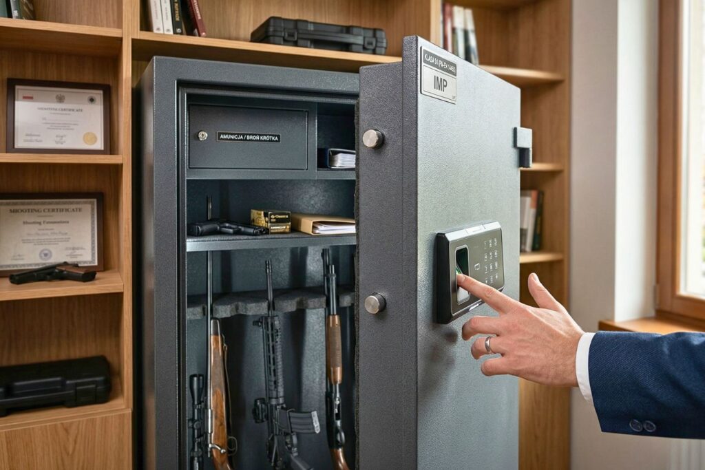 Jak wybrać idealny sejf na broń Na co warto swrócić uwagę