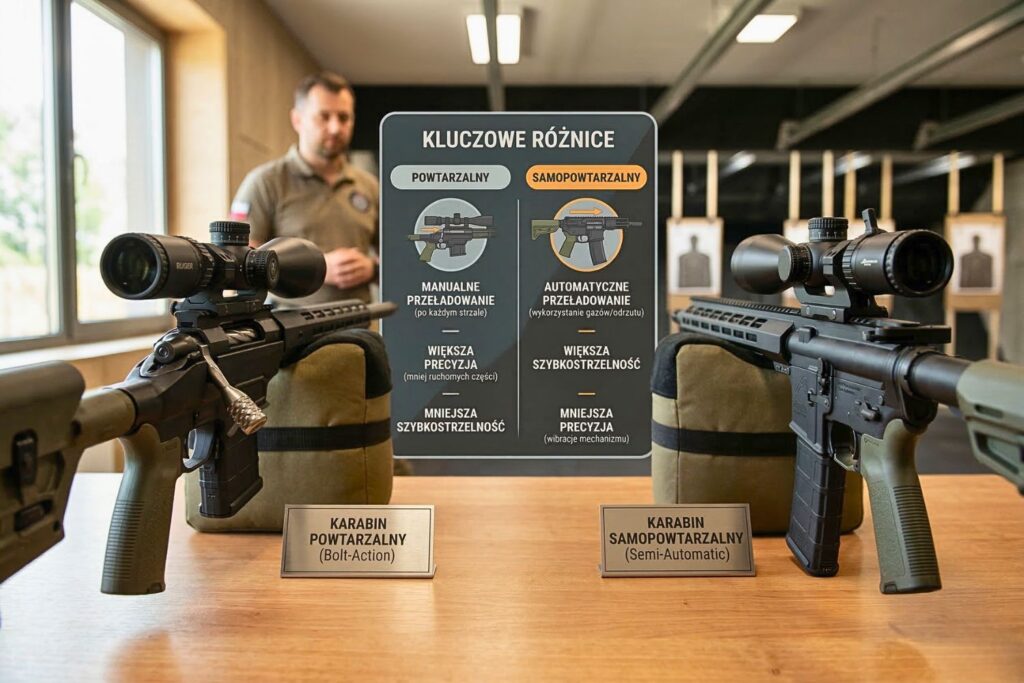 Karabin powtarzalny czy samopowtarzalny Poznaj kluczowe różnice