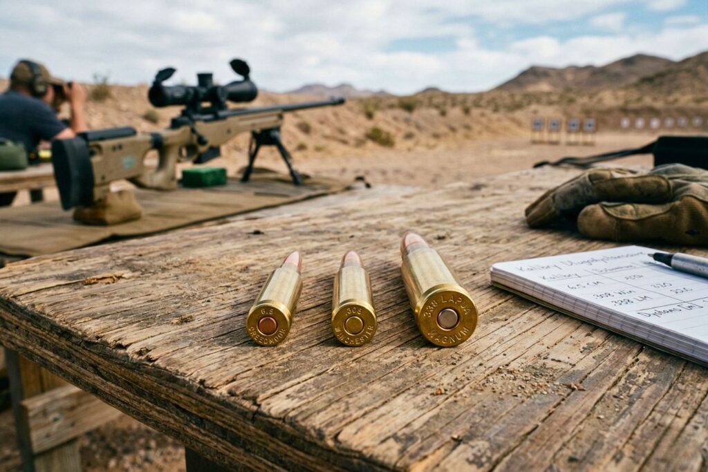 Porównanie 6.5 Creedmoor, .308 Win i .338 Lapua. Kaliber do strzelania długodystansowego