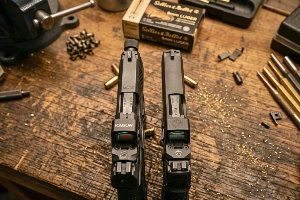 Porównanie Canik MC9 Prime vs SIG P365 X – który wybrać
