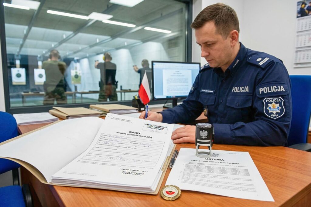 Pozwolenie na broń w Polsce 2026 – przepisy krok po kroku