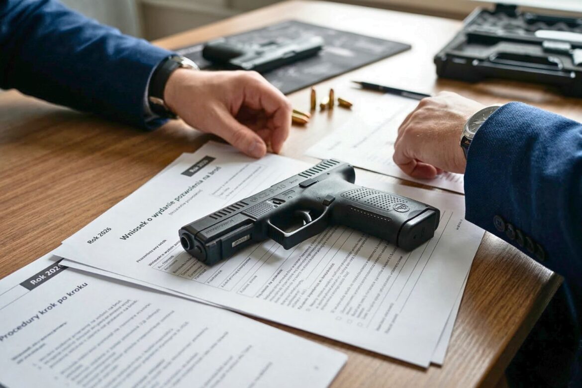 Pozwolenie na broń w Polsce 2026 – przepisy krok po kroku