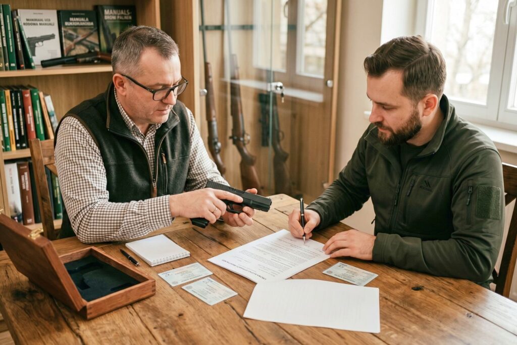 Jak legalnie kupić broń od osoby prywatnej