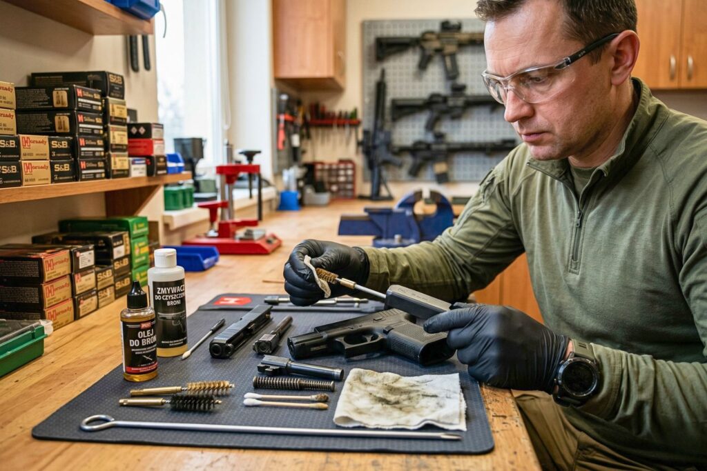 Jak prawidłowo czyścić pistolet Unikaj tych błędów