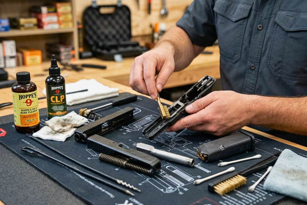 Jak prawidłowo czyścić pistolet Unikaj tych błędów