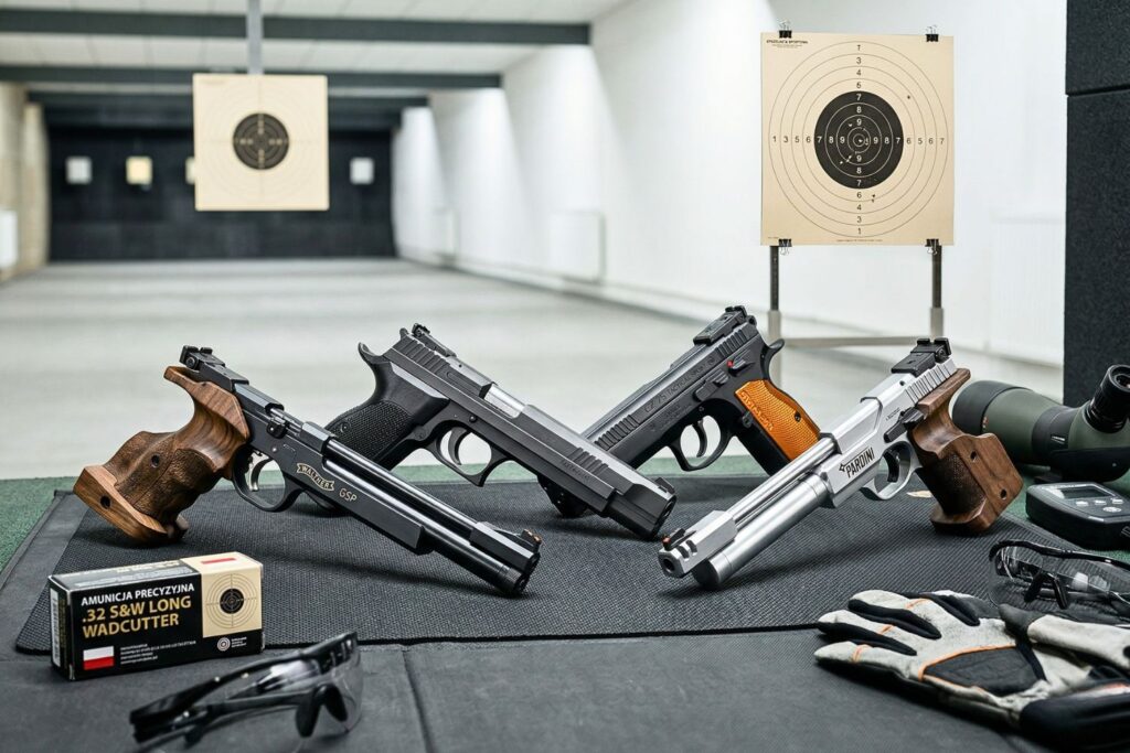 Najlepsze pistolety do strzelania tarczowego