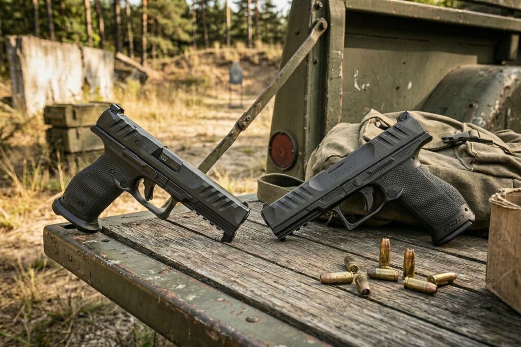 Walther PDP Steel Frame – porównanie z polimerem