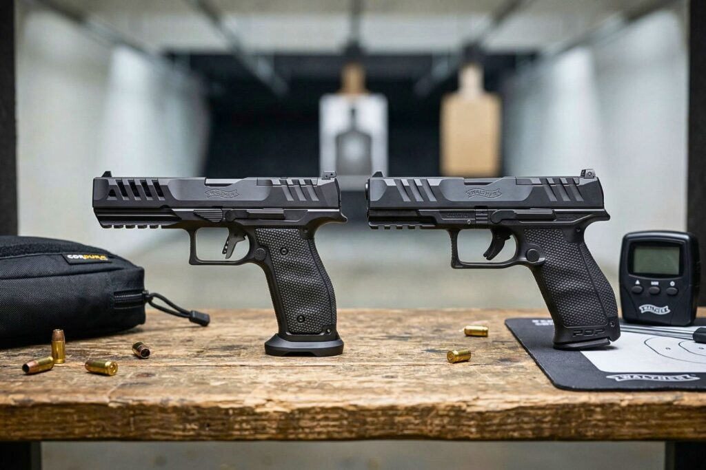 Walther PDP Steel Frame – porównanie z polimerem