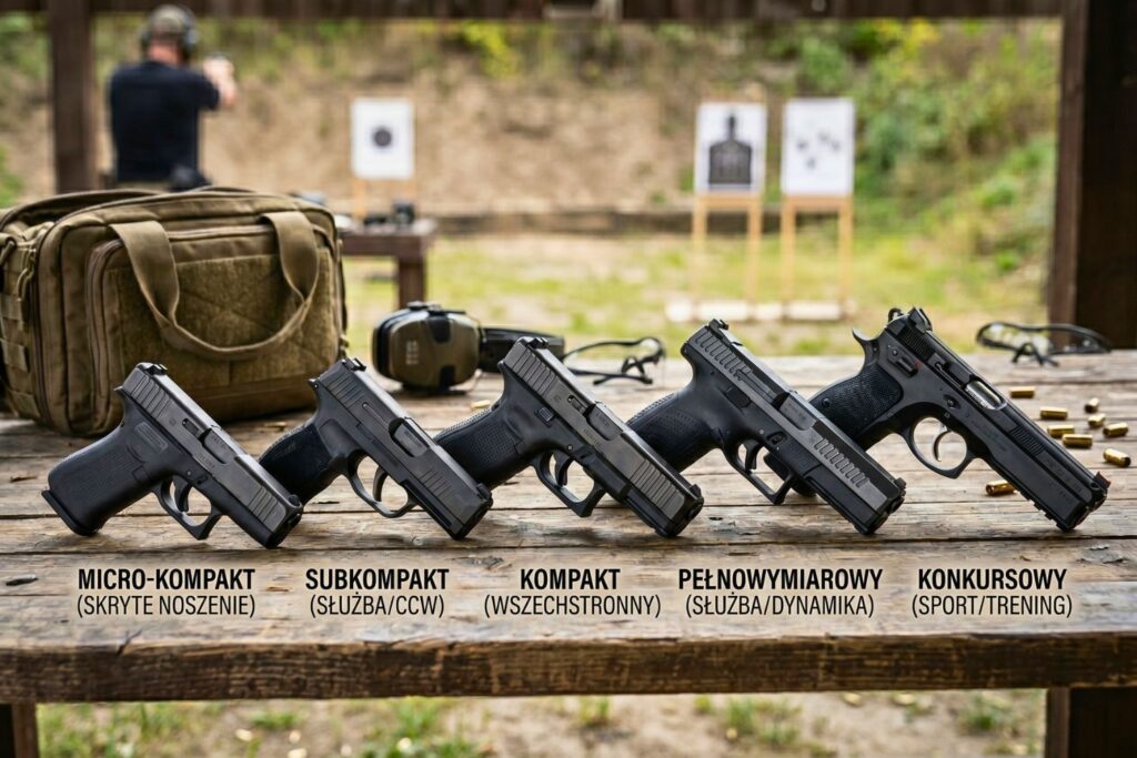 Pełnowymiarowy, kompaktowy czy subkompaktowy Który rozmiar pistoletu i do czego wybrać