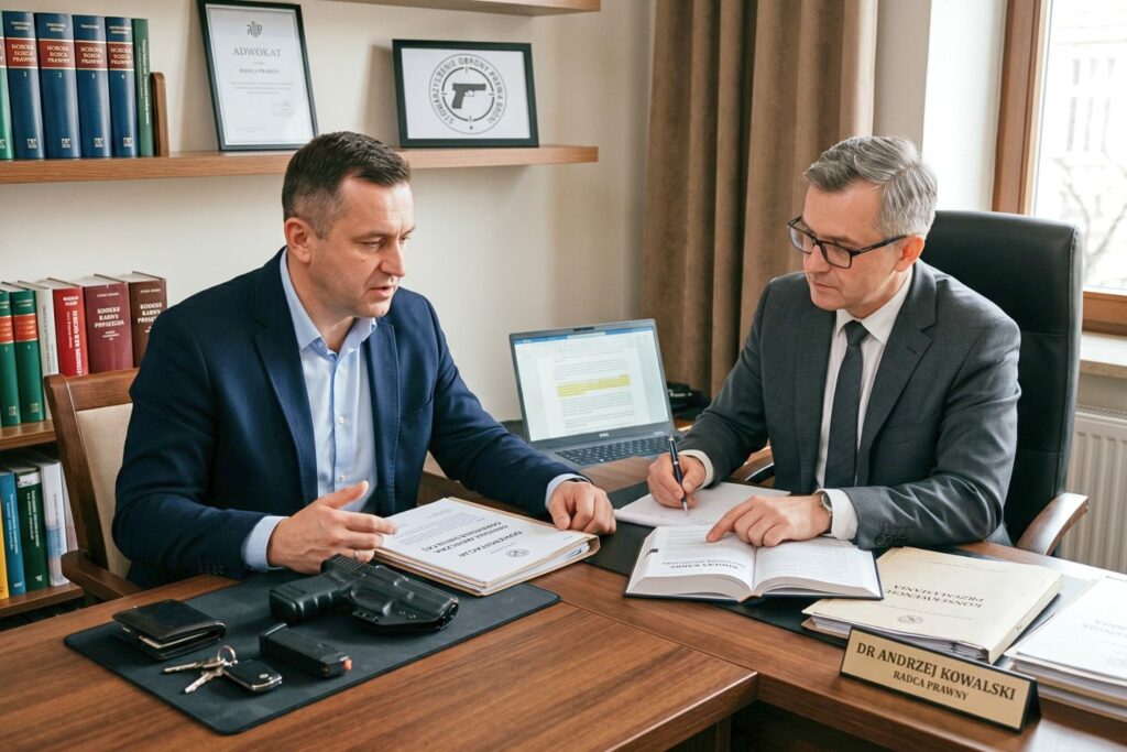 Użycie broni palnej w obronie koniecznej - konsekwencje prawne